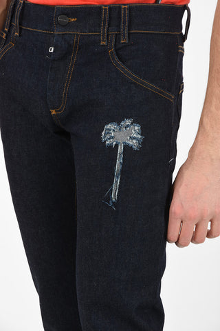 Regular Fit 5 Pocket PALMXPALM Jeans with Belt Loops 18 cm