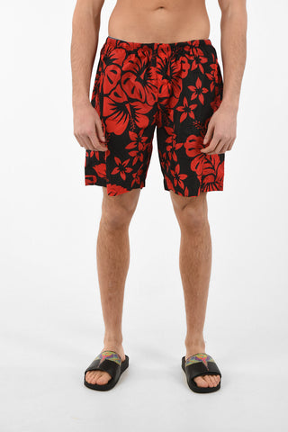 Printed HAWAIIAN Multipocket Swimsuit