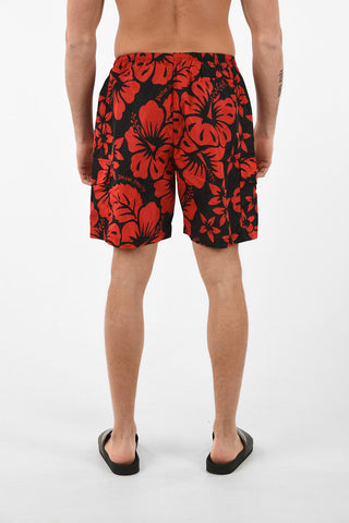 Printed HAWAIIAN Multipocket Swimsuit