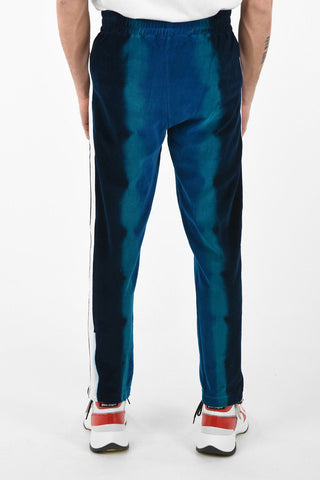 Chenille Tie Dye TRACK Joggers with Elastic Waist Band