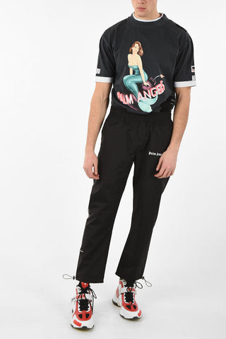 Jetted Pocket GOTH Joggers with Elastic Waist Band
