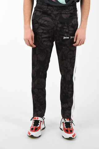 Logoed Fabric Single Pleat HAWAIIAN TRACK Joggers