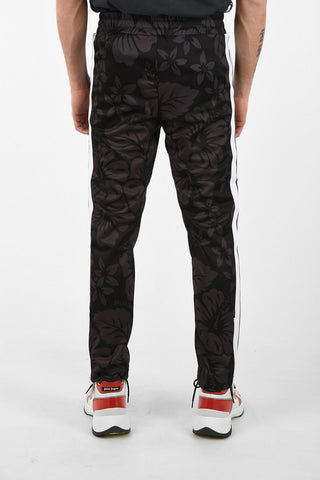 Logoed Fabric Single Pleat HAWAIIAN TRACK Joggers