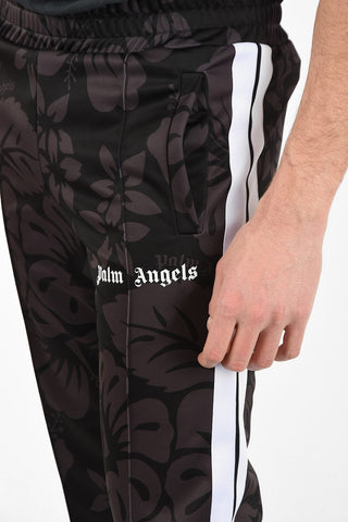 Logoed Fabric Single Pleat HAWAIIAN TRACK Joggers