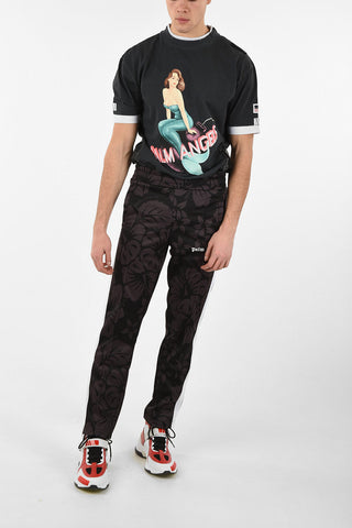 Logoed Fabric Single Pleat HAWAIIAN TRACK Joggers