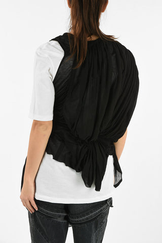 LILIES Sleeveless Asymmetrical Jacket