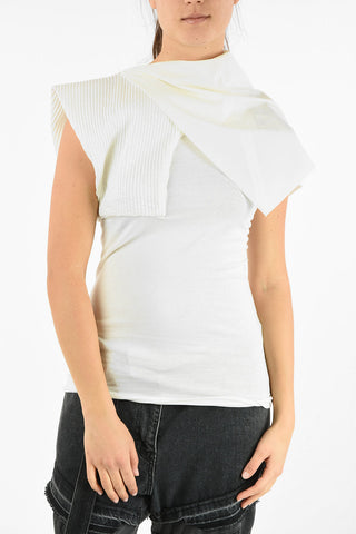 Cotton Unstructured CHALK Top