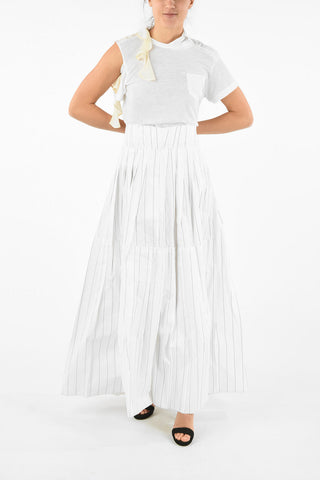 Flare Skirt with Jetted Pockets