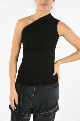 T-Shirt Monospalla in Cotone 