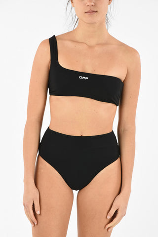 HIGH WAIST ONE SHOULDER BIKINI