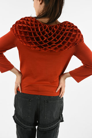 JUNYA WATANABE Wool ¾ Sleeve Top