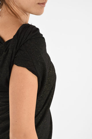 JUNYA WATANABE Wool Sleeveless Top with Off Shoulder 