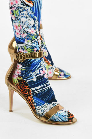 Oriental Printed Leggings
