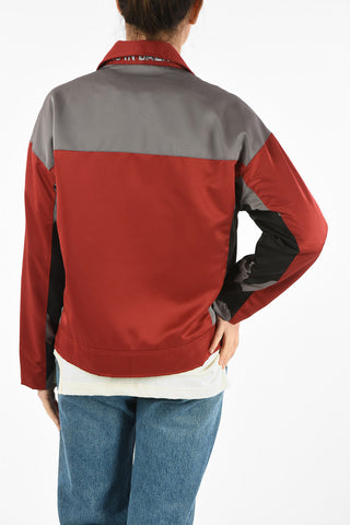 INK BLOT TRACK  jacket with Zip Closure 