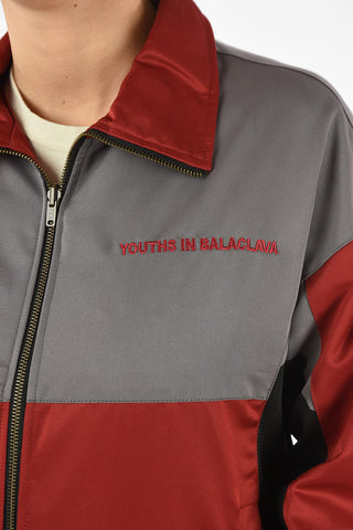 INK BLOT TRACK  jacket with Zip Closure 