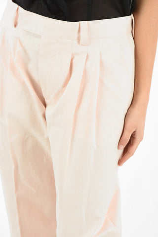 Double Pleated QUARTZ Pants with Belt Loops