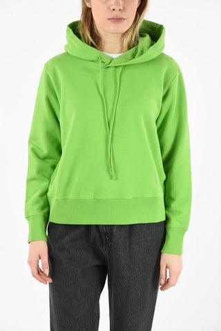 MM6 CROPPED HOODY WITH STICKY
