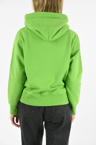 MM6 CROPPED HOODY WITH STICKY