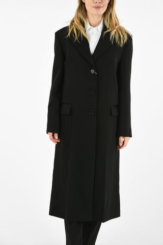 MM1 Fabric 3 Button Single Breasted Coat