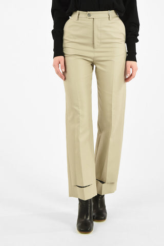 MM1 Cut Out Detail High-waisted Pants