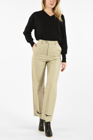 MM1 Cut Out Detail High-waisted Pants
