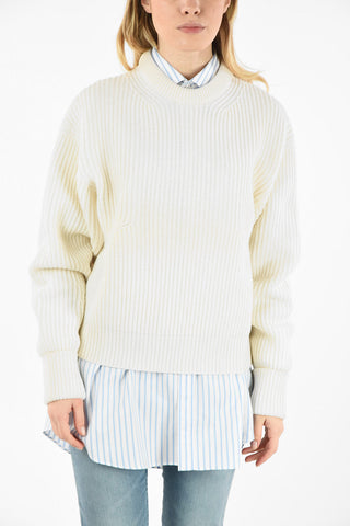 Wool and Cashmere crew-neck sweater