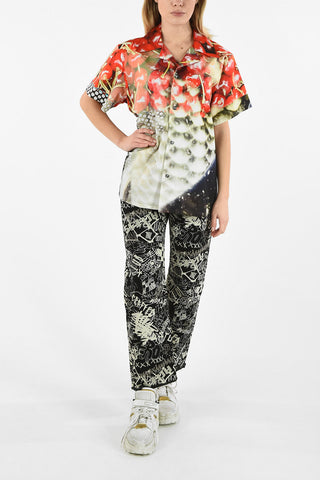 MM0 CHERRY PRINT SHORT SLEEVE SHIRT