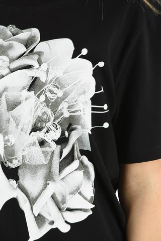 MM6 RELAX FIT CREWNECK PRINTED T-SHIRT