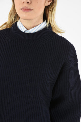 Wool and Cashmere crew-neck sweater