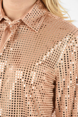 Satin Studs blouse