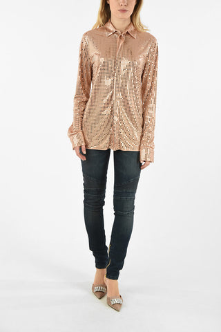 Satin Studs blouse