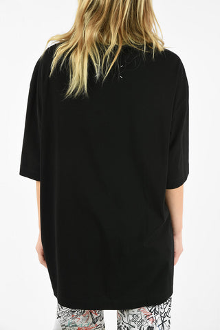 MM0 OVERSIZED SPRAY-PAINTING-EFFECT T-SHIRT