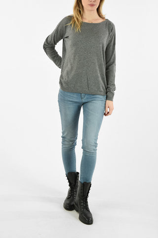 Cashmere Crew-Neck HANG Sweater