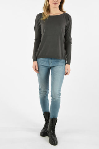 Cashmere Crew-Neck HANG Sweater