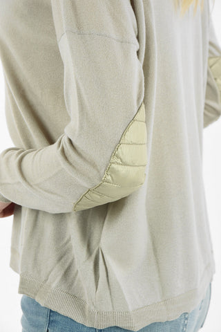 Cashmere Crew-Neck HANG Sweater