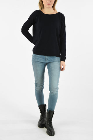Cashmere Crew-Neck HANG Sweater