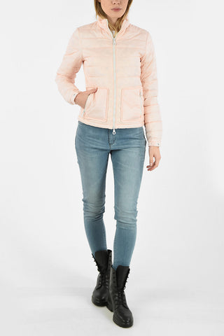 Lightweight MEKBUDA Down Jacket with Zip Closure