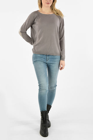 Cashmere Crew-Neck HANG Sweater