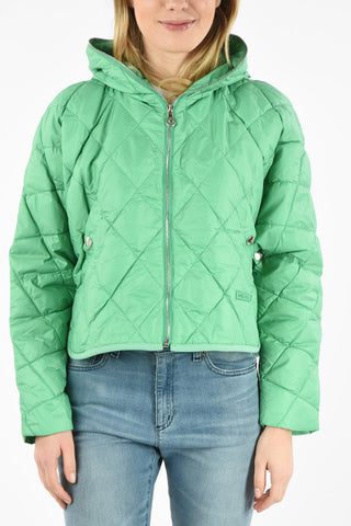 Lightweight Asymmetrical GEMMA Down Jacket with Hood