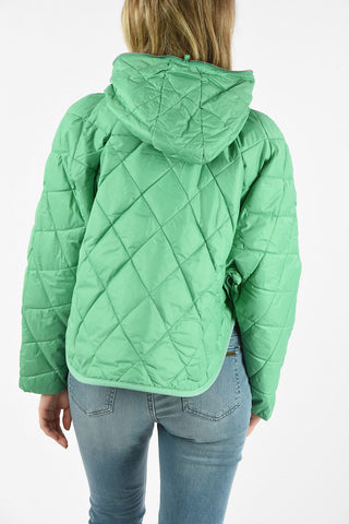 Lightweight Asymmetrical GEMMA Down Jacket with Hood
