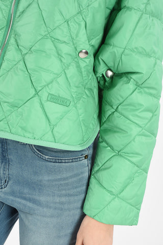 Lightweight Asymmetrical GEMMA Down Jacket with Hood