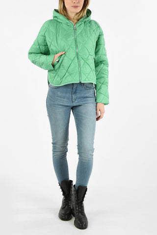 Lightweight Asymmetrical GEMMA Down Jacket with Hood