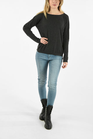 Cashmere Crew-Neck HANG Sweater