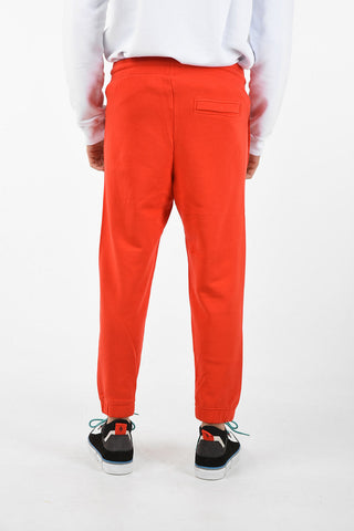 Cotton LOGO SLIM Joggers with Drawstring Closure