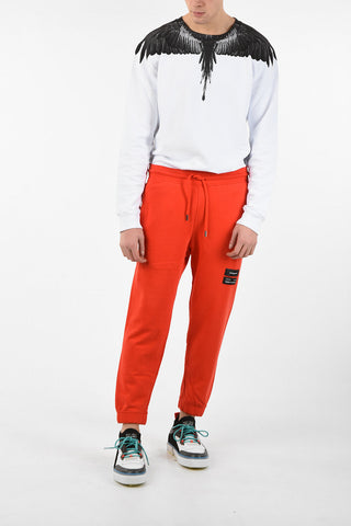 Cotton LOGO SLIM Joggers with Drawstring Closure