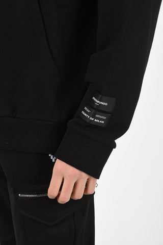Cotton CROSS Hoodie with Maxi Patch Pocket