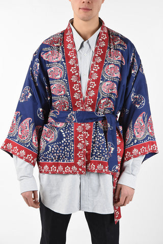 Kimono Paisley in Seta