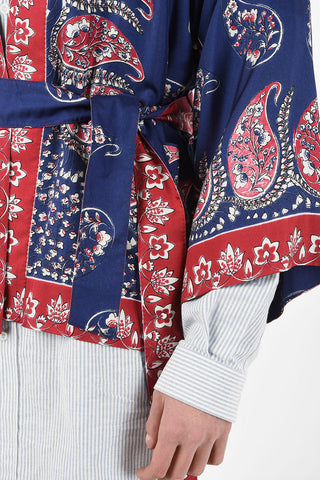 Kimono Paisley in Seta