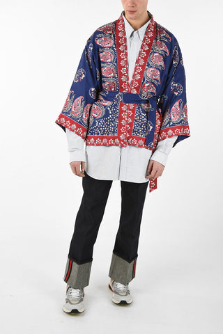 Kimono Paisley in Seta