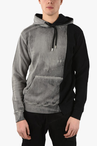 Felpa Oversize WIREFRAME TIE-DYE Ricamata